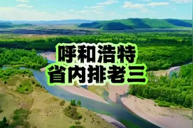 呼和浩特排省内老三 #呼和浩特 #GDP视频封面