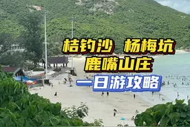 超实用！桔钓沙、杨梅坑、鹿嘴山庄一日游攻略！#桔钓沙 #杨梅坑
