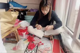 塘下附近做手工，来来来一起加入#做手工我是认真的 #手工活来了视频封面