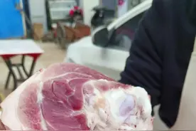 教你认识猪肉#猪肉分割技巧 #猪肉 #美食 #左手刀鹏哥 #解压