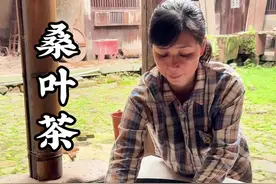 桑叶茶 大山里的野生桑叶采一点回来，用传统的制作方式，给家人制一杯桑叶茶，你的家乡有这样的做法吗？#记录我的农村生活视频封面