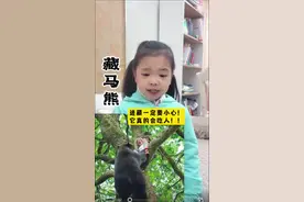 安全教育！恐怖的食人熊 无论在哪里遇到这种生物，一定要赶紧跑！你知道为什么吗？一起了解一下吧……#儿童安全教育#正确引导教育孩子 #家庭教育#藏马熊#户外危险@抖音短视频
