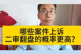 哪些案件上诉，二审翻盘的概率更高？#法律知识视频封面