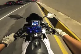 又又又又把我丢在路上了#第一视角驾驶摩托车 #春风250sr