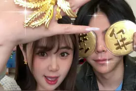 茜茜小梁勇闯水贝黄金快来看看我俩都淘到什么好东西啦！？ #情侣 #黄金 #水贝黄金