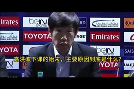 高洪波当年下课的原因解析#高洪波 #国足主教练 #中国足球视频封面