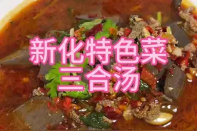 作为一个正宗的新化人还有谁没有吃过这个三合汤吗#抖音美食推荐官 #美食教程 #三合汤#湘菜#家常菜