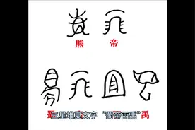 三星堆夏文字“蜀帝西禹”#历史 #中华文化 #文明 #甲骨文视频封面