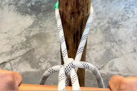 无论抬石头，抬木棒，抬电杆及各种重物都特别好用#实用绳结#生活好帮手视频封面