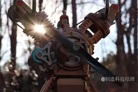 组装V2发动机模型 #金属拼接玩具视频封面