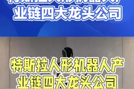 特斯拉人形机器人产业链四大龙头公司 #中国制造 #科技创新 #高科技 #产业 #人形机器人视频封面