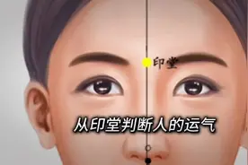 双眉之间为印堂，可观察一个人的运气，仅供参考，理性看待视频封面