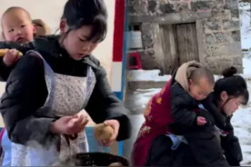 #记录大山里的农村生活 #远嫁 粗茶淡饭，是村里的寻常烟火气， 也是我们离开后最深的记视频封面