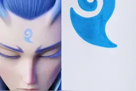 教你一笔画魔丸灵珠印记 #哪吒2简笔画 #哪吒花钿手绘 #魔丸灵珠印记简笔画 #一起学画画