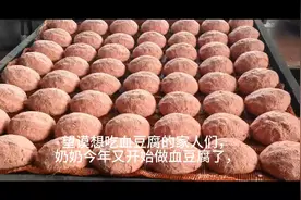 贵州血豆腐的做法 贵州烟熏血豆腐#家乡的味道 #人间烟火