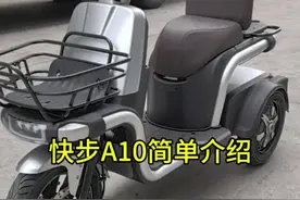 快步不倒翁A10,本田摇摆原理#快步不倒翁 #电动三轮车视频封面