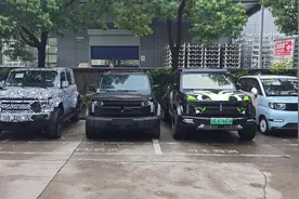 V23和升高的03第二次外观高度对比#东臣的iCAR #iCARV23#iCAR03