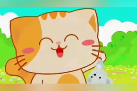 早教动画0-3岁 小猫怎么叫？喵喵喵！#0到3岁早教儿歌