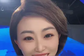 新闻主播“诡异”发型 猜猜看，我一天说多少话～#dou出主持范儿 #这主持人有点东西 #治愈系笑容
