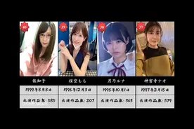 “2024年5月日本女优销量排行” #日本女星  “名优影集”