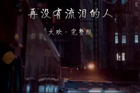 这首歌的原唱是欧阳尚尚。大欢用自己充满磁性的沧桑嗓音，把这首带着淡淡忧伤的歌唱出了独特的味道，有心的人听了伤感，有故事的人听了伤心…#伤感音乐 #音乐 #再没有流泪的人 #完整版 #一首歌一个故事视频封面