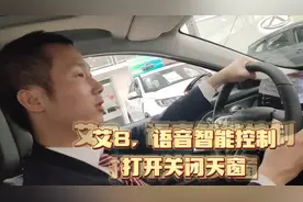 艾瑞泽8，语音智能控制打开天窗，关闭天窗。