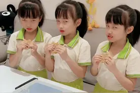 当三胞胎的妈妈简直太难了！ #姐妹日常