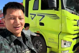 我弟叫我用半挂车头给他练练手，这B2驾驶证能开半挂车头吗 #卡车司机#记录真实生活