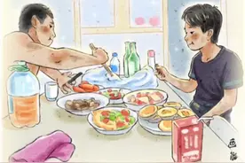 师傅带徒弟回家吃饭 聊天得知，他是17岁的户主，下面还有个妹妹抚养#心疼 #画一个故事 #生活不易 #感动瞬间 #抖音插画师联盟视频封面