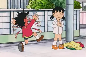 哆啦A梦：大雄穿上夸张外套后体验了刺激的大冒险 #哆啦A梦 #动漫视频封面