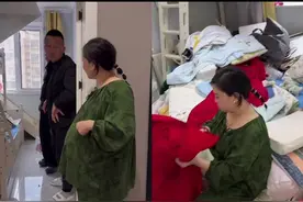 别笑话我姐妹，我真的超级讨厌做家务，能保持这样比以前好太多了，很难想象以后三个孩子家里会是什么样。昨天我们两个人商量把月嫂房间收拾出来，今天就开始行动，做家务比上班都累。但是最后看到干净整洁的家心里特别开心，很有成就感。