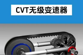 CVT无级变速器原理 #变速器 #机械 #科普 #机械原理 #原理动画视频封面