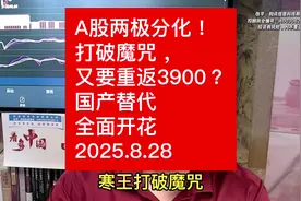 A股两极分化！打破魔咒，又要重返3900？国产替代全面开花