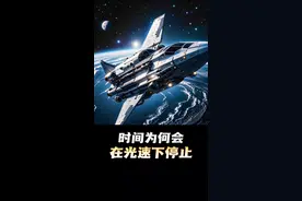 光速极限!时间膨胀效应：时间为何7会在光速下停止? #探索宇宙#宇宙# 光速#科普#自然奇境科普季