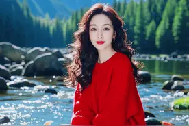 #AI 红裙佳人 ｜玄学头像2025头像风水学你知道吗？听说头像自带风水跟个风吧😜有山有水有风景有阳光#AI红裙佳人#国学文化#玄学风景头像带来好运视频封面