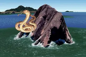 一整座岛上布满2万条毒蛇？！这就是位于大连市旅顺口的蛇岛！ #大连蛇岛 #地图看世界 #抖音看世界 #科普 #科普一下