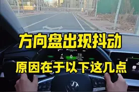 方向盘出现抖动，有以下这八点原因，新手建议看一看 #驾驶技巧#每天一个用车知识 #汽车知识视频封面