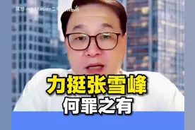 台湾大叔力挺张雪峰，爱国支持统一是每个中国人的基因何罪之有视频封面