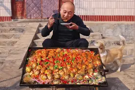 100买了80个活珠子，做铁板毛鸡蛋，从头皮发麻到真香警告
