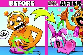 sprunki节奏盒子奥伦和西蒙的鼠标成精了！#神奇的闲鱼视频封面