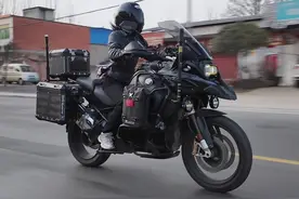 别问能不能骑标悬，身高不够，技术来凑！164轻轻松松驾驭#宝马1250adv #骑行vlog