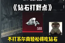 《钻石打野点》 #和平精英地铁逃生 #地铁逃生摸金搜打撤