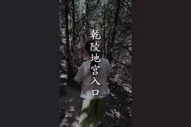 这是武则天乾陵地宫的入口，黄巢40万人挖了一个月都没有找到！ #武则天 #乾陵 #旅行大玩家 #陕西视频封面