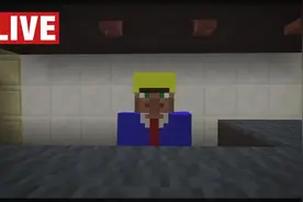 MC我的世界：恐怖月亮撞击地球！一百天内极限生存！ #我的世界视频封面