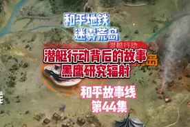 潜艇行动背后的故事，黑鹰研究辐射 #地铁逃生 #和平精英