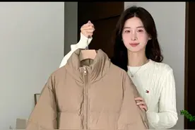 6⃣️个look！一件卡其羽绒服到底有多百搭 #韩系穿搭 #今天穿什么 #女装 #冬季搭配 #叠穿