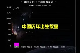 我国历年人口出生数据，网友：最后几年我看到了国家的希望