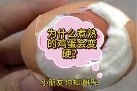 鸡蛋煮熟变硬，竟然是蛋白质在“变形”？🥚🔥视频封面