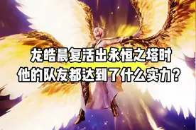 龙皓晨复活出永恒之塔时，他的队友都达到了什么实力？#神印王座