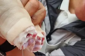 390天纯粮食猪 满满的全是油，怎一个香字了得#猪肉 #美食分享 #左手刀鹏哥